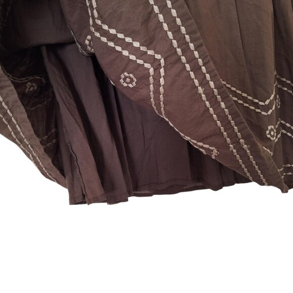 Y2K Style Boho Hippie Sundance Skirt Size 4 100% Cotton - Picture 2 of 5